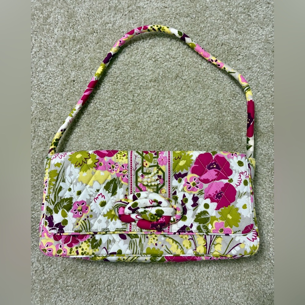 NEW Vera Bradley Y2K Knot just a Clutch mini Bag in Make Me Blush micro satchel